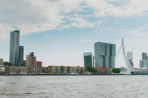 istock View of river in Rotterdam 965432740