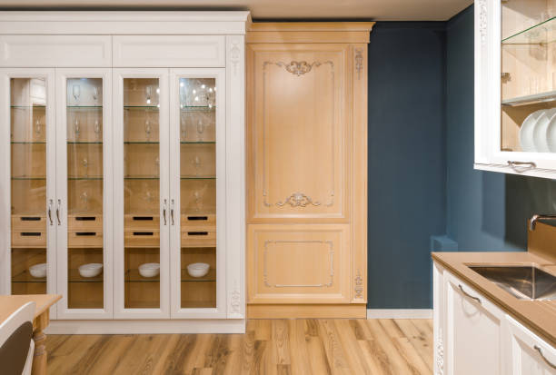 istock Interior of modern kitchen with stylish design 965433172