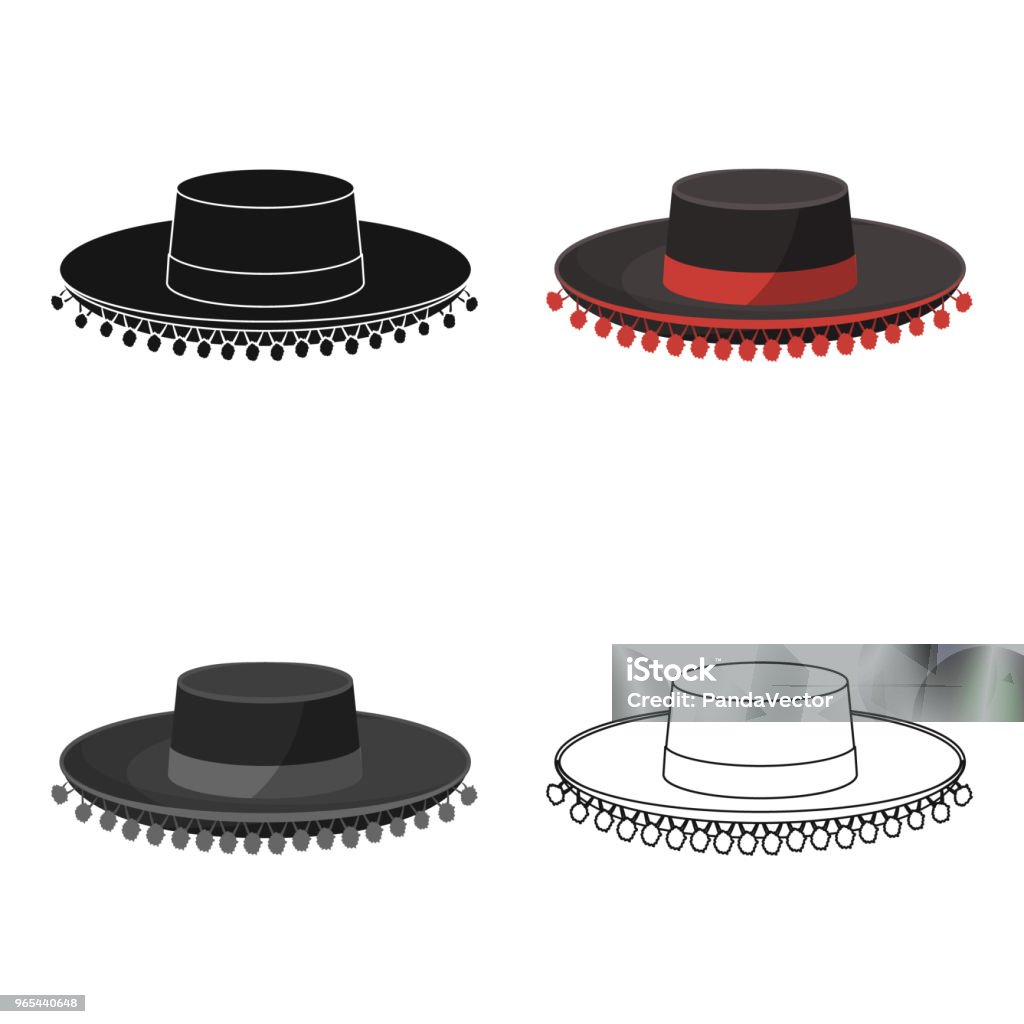 Gør livet Pengeudlån En trofast Traditional Spanish Hat Icon In Cartoon Style Isolated On White Background  Spain Country Symbol Stock Vector Web Illustration Stock Illustration -  Download Image Now - iStock