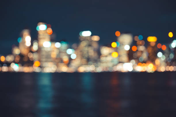 istock Abstract Cityscape Bokeh at Night 965444400