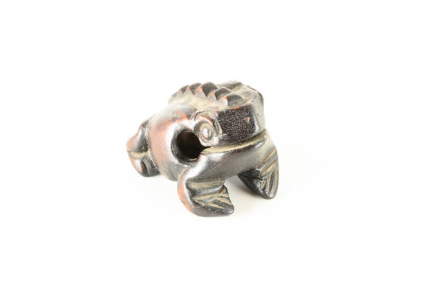 istock Oriental wooden frog musical instrument 965447926
