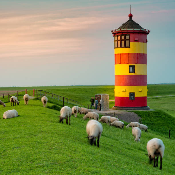 istock A beautiful lighthouse on the East Frisian coast 965448064