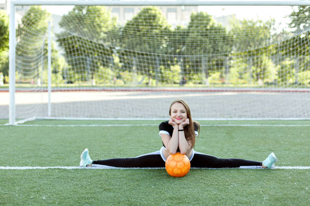 istock Young woman sits on a twine. 965455646