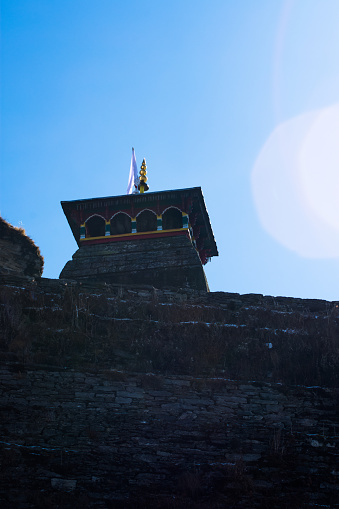 Tungnath Mahadev (Shiva Temple) situated at highest pick in Chopta, uttarakhand.