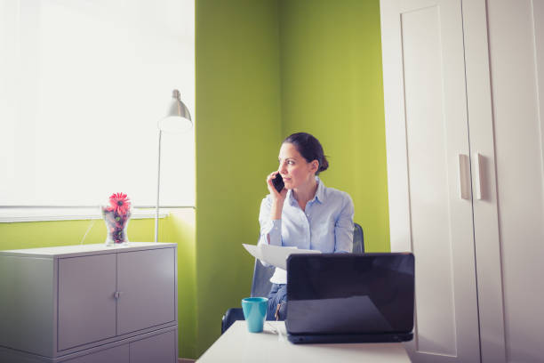 istock Business woman working in office 965472370