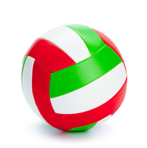 istock the ball for volleyball on a white background 965474234