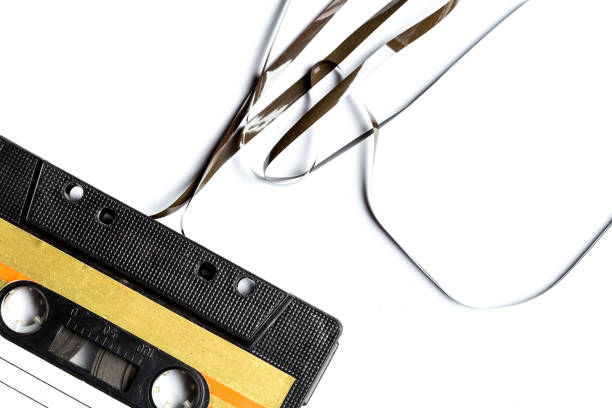 istock vintage cassette tape isolated white background 965474478