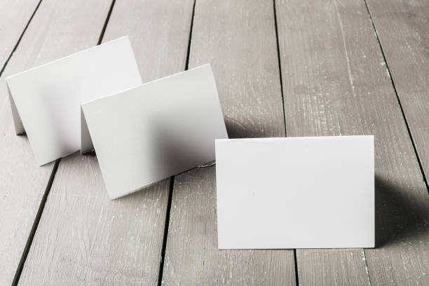 istock Business cards blank mockup 965481912