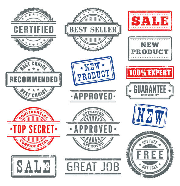 резиновые марки - computer icon symbol quality control elegance stock illustrations