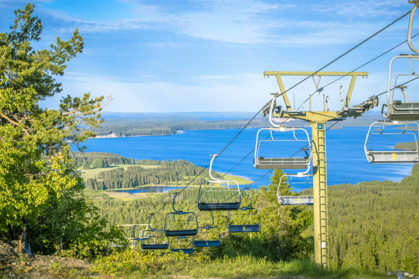 istock Summer landscape from Sotkamo, Finland. 965533038