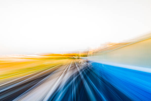 istock Speed motion in urban highway road tunnel 965533070