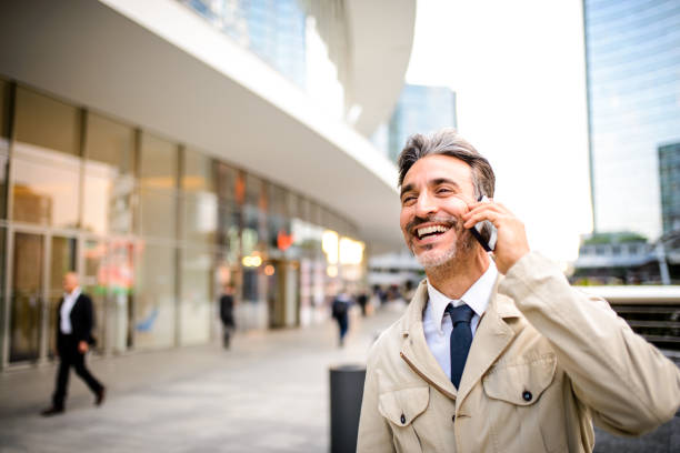 istock Matureman on the phone. 965541142