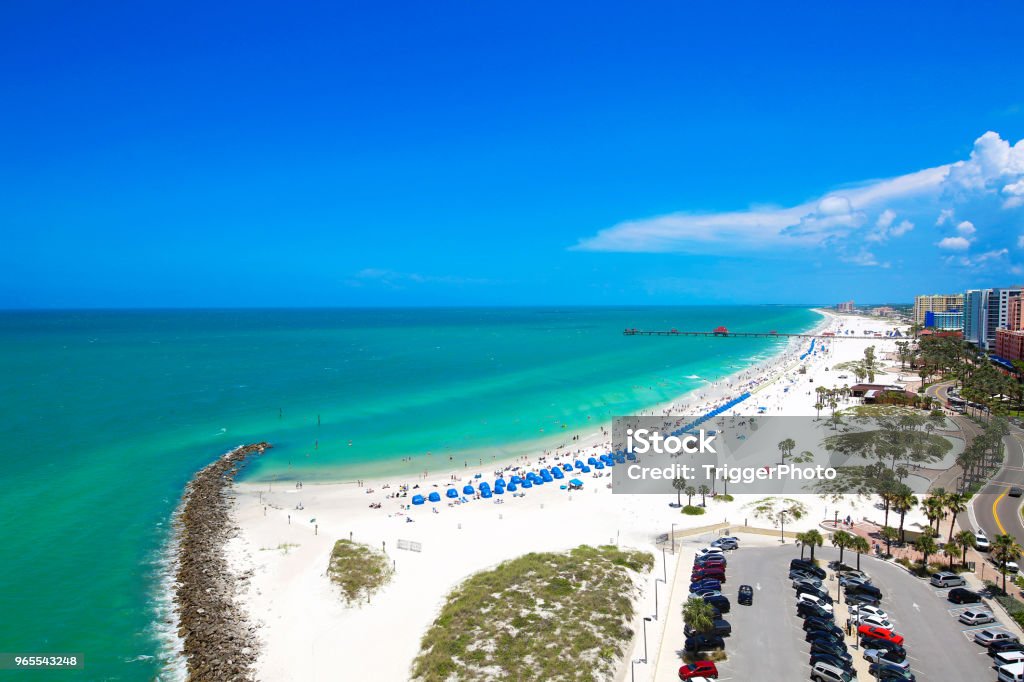 Clearwater Beach, Florida - Lizenzfrei Florida - USA Stock-Foto