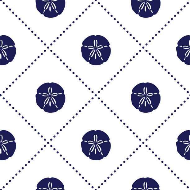 Seamless Repeating Pattern In A Nautical Theme