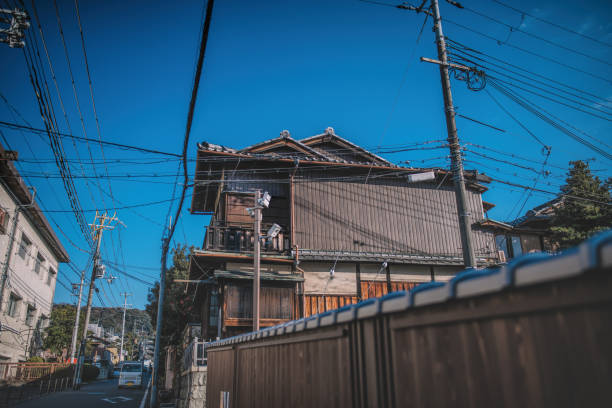 japan kyoto residential area