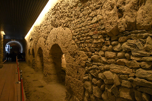 Cryptoporticus, Aosta, Valle d'Aosta, Italy