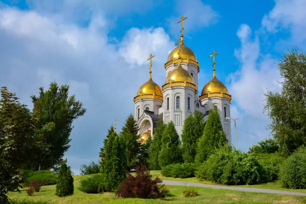 Orthodox church on Mamayev Kurgan