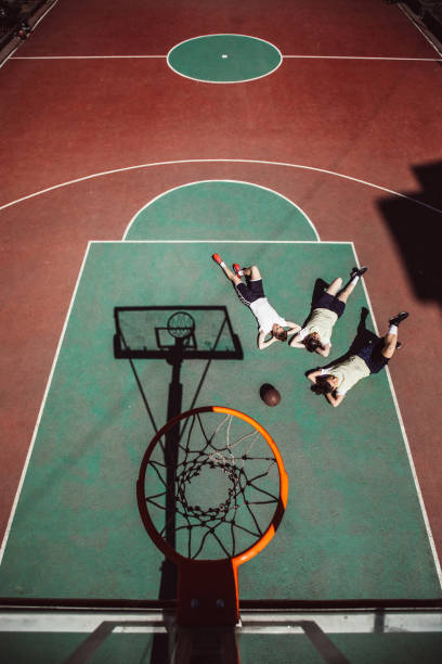 istock Women having a break after a basketball practice 965581396