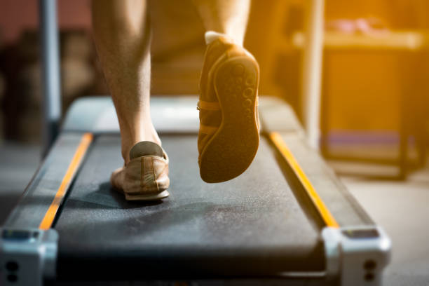 istock Running exercise in gym fitness 965586074