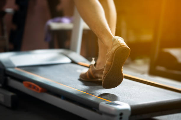 istock Running exercise in gym fitness 965586146