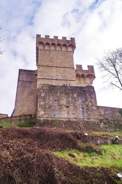 istock Medieval walls of Scarperia 965593556