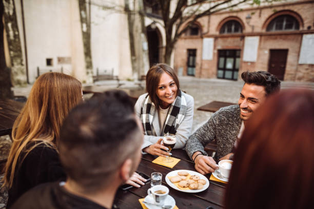 istock friends togetherness at the cafe take a break 965660926