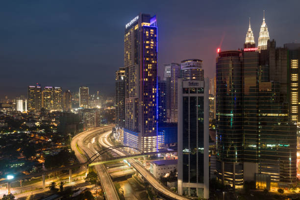 istock Kuala Lumpur skyline at dusk 965664846