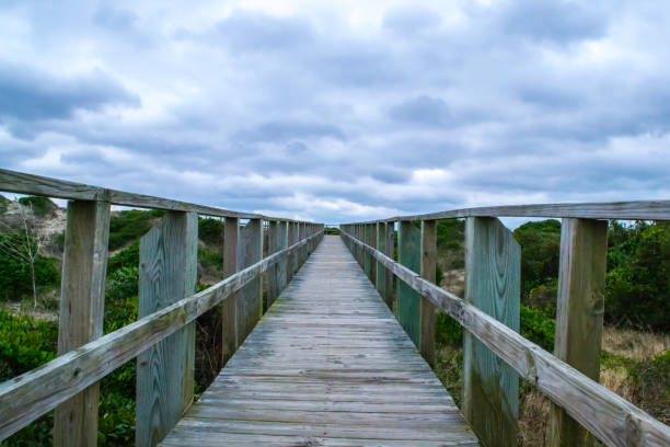 istock Oak Island, North Carolina Beach and Lighthouse 965670426