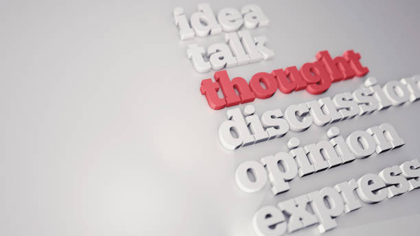 istock Thought Idea Discussion Opinion Background Illustration 965674506