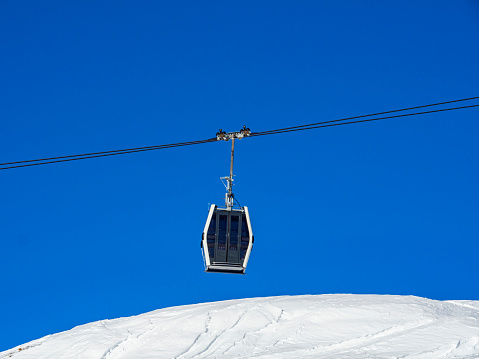 Cableway in the alps