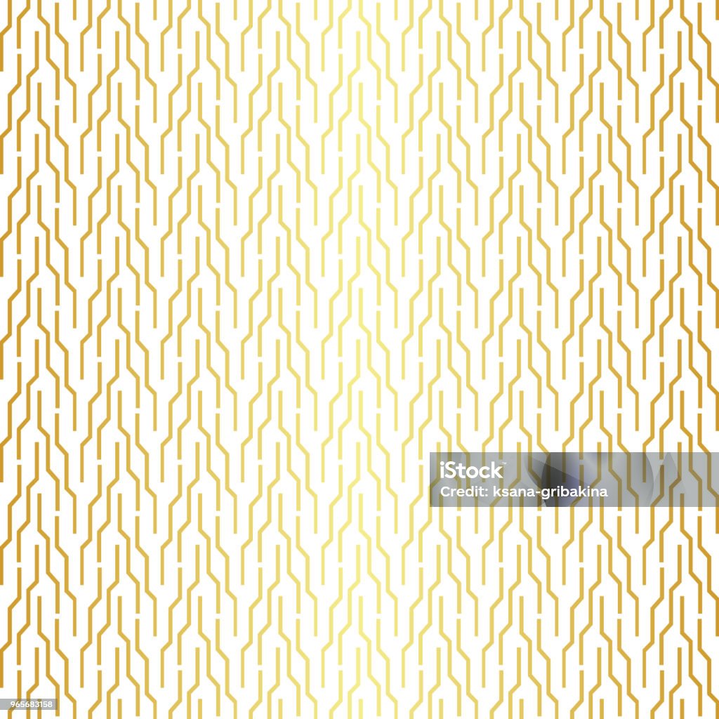 Golden Simple Pattern Geometric Golden Seamless Pattern Stock Illustration - Download Image ...