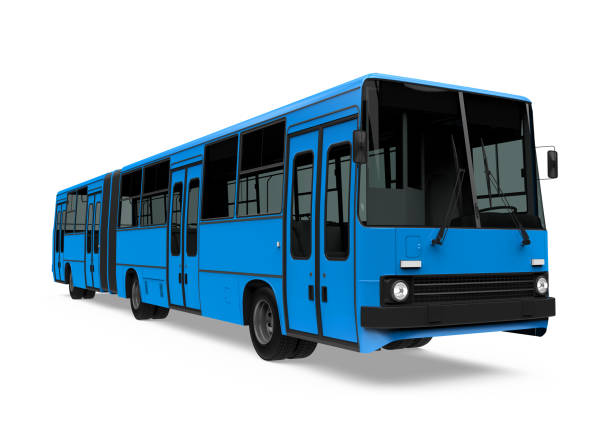 istock Articulated City Bus Isolated 965687374