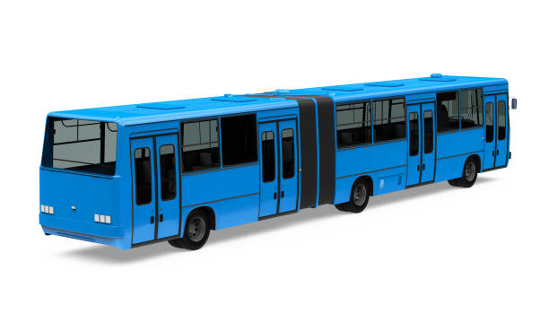 istock Articulated City Bus Isolated 965687450