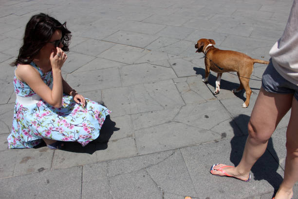 istock Young woman eating an ice cream 965691666