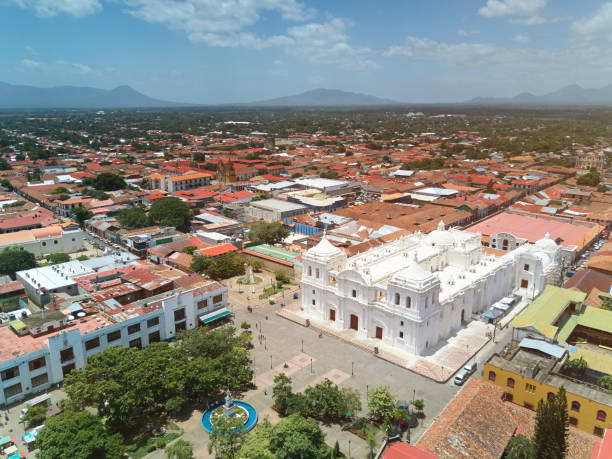 istock Panoramic view of Leon city 965699544