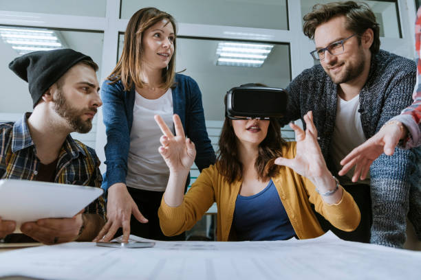 istock Start up team Of Freelancers in the office 965701696
