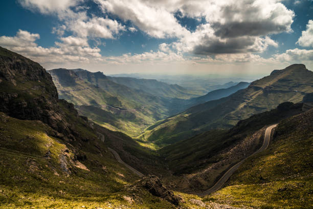 Photo taken at Mafika-Lisiu pass near Bokong in the Kingdom in the Sky - Lesotho.