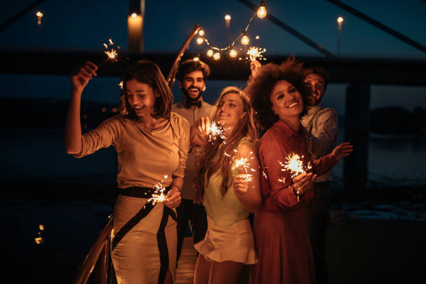 istock Sparks in the night 965707118