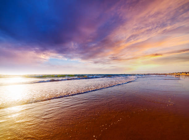 istock Pink clouds over Newport Beach at sunset 965739302