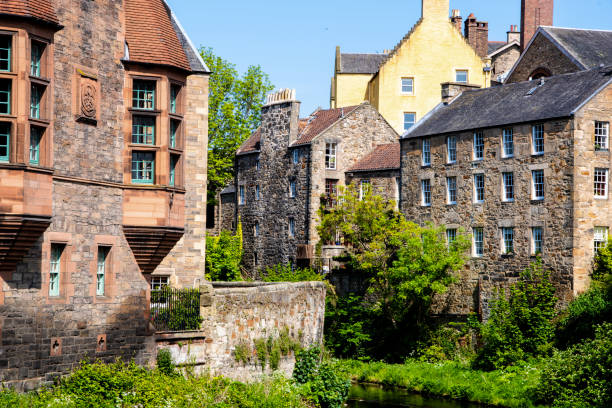 istock Houses in Dean village, Edinburgh, UK. 965753156