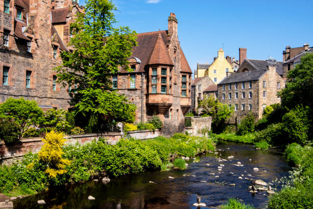 istock Dean village and water of Leith, Edinburgh, UK. 965753822
