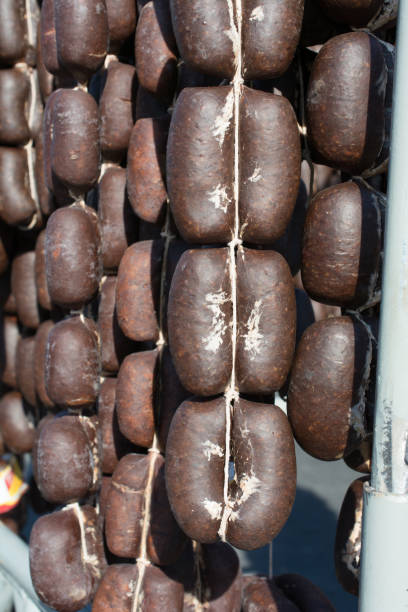 istock Traditional Turkish dried sausages in view 965761282