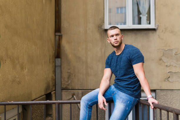 istock Young man in city 965771642