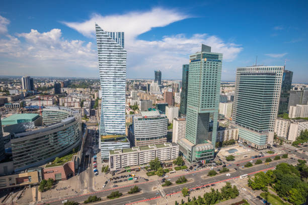 istock Modern buildings in Warsaw 965814046
