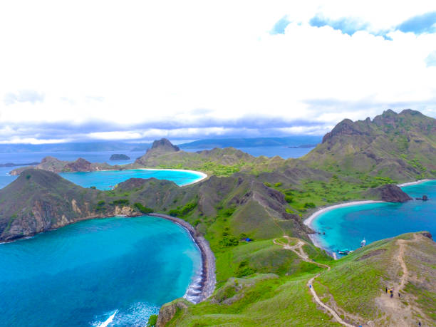 istock Aerial Padar Island 965851014