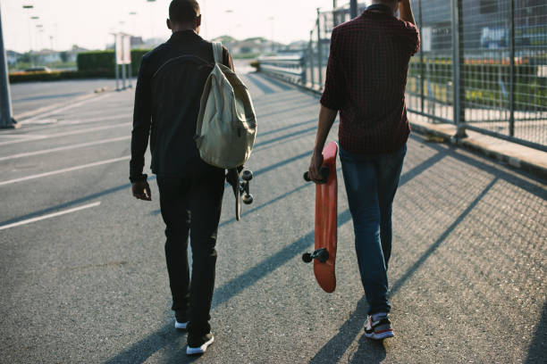 istock Teenager boy with a skateboard 965898462