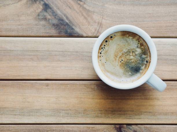 istock espresso,Espresso coffee cup, cream, coffee cream 965947808