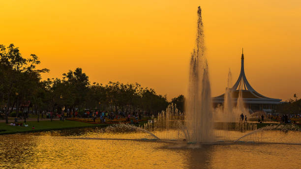 istock public park in Bangkok. 965980544