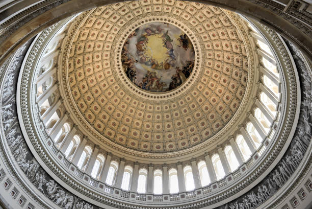 istock Dome inside of US Capitol, Washington DC 966003976