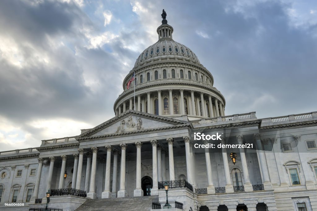 US-Kapitol in Washington, DC - Lizenzfrei Abgeordnetenhaus Stock-Foto
